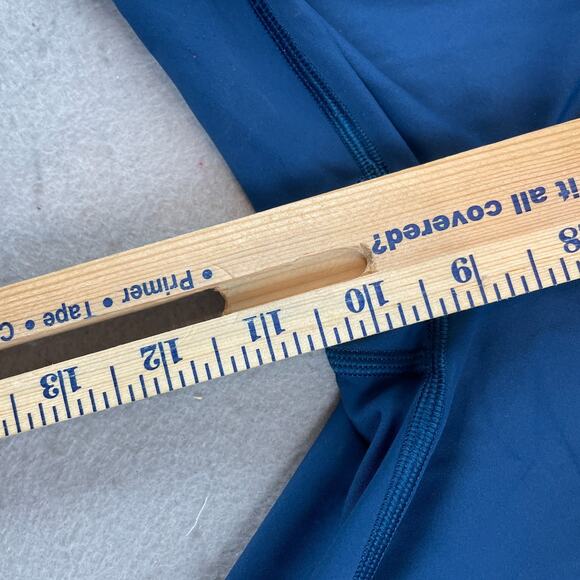 Lululemon Break Free Womens Sz 2 Crop Leggings Night Tide Blue - Picture 7 of 8